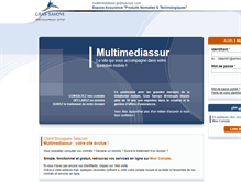 Tablet Screenshot of multimediassur.grassavoye.com