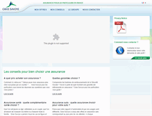 Tablet Screenshot of particuliers.grassavoye.com
